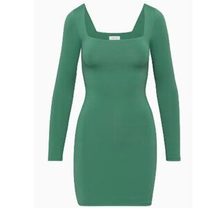 NWOT Babaton Aritzia Bodycon Dress, Green Dress, Size S